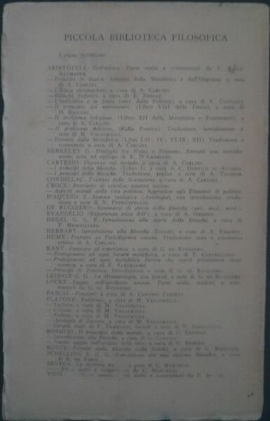 Sommario di storia della filosofia. Antica - Medievale - Moderna