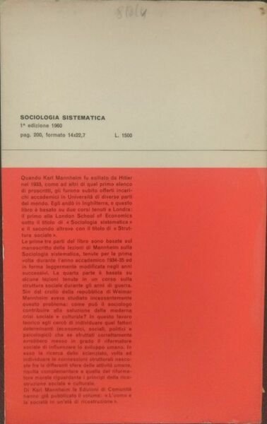 Sociologia sistematica