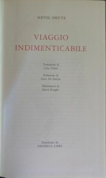 Viaggio indimenticabile