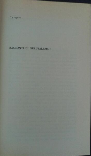 Le opere: Racconti di Gerusalemme | Immagine Gallery 2