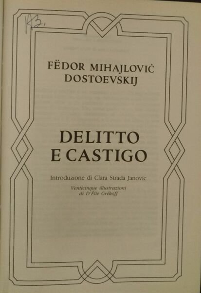Delitto e castigo
