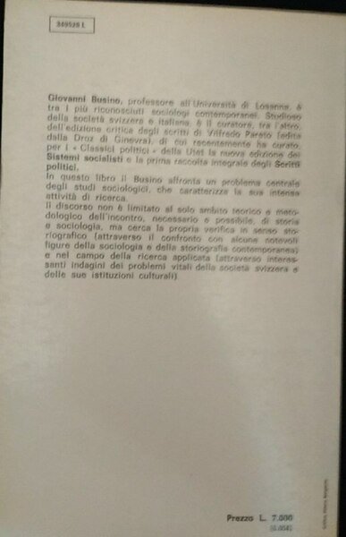 Sociologia e storia