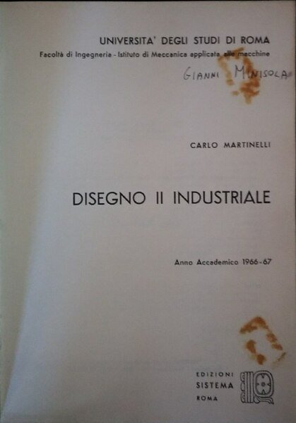 Disegno II Industriale