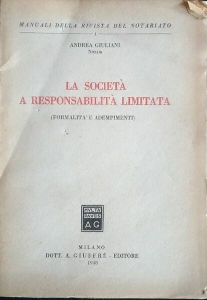 La società a responsabilità limitata | Immagine principale