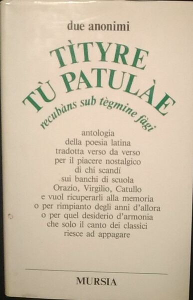 Tityre tu patulae | Immagine principale