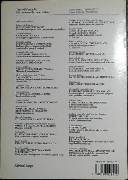 Dal restauro alla conversazione. Introduzione ai temi della conservazione del … | Immagine principale