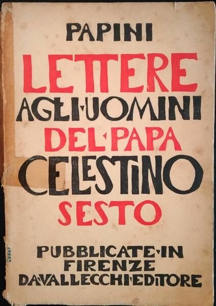 Lettere agli uomini di Papa Celestino VI