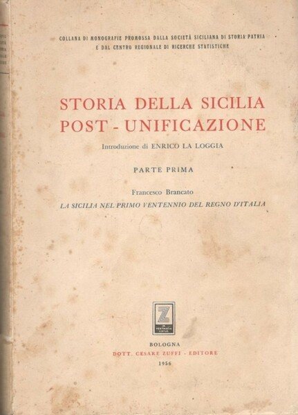 Storia della Sicilia post-unificazione Parte prima : La Sicilia nel …
