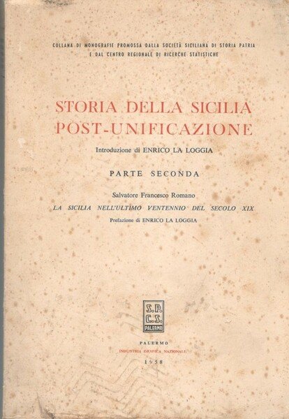 Storia della Sicilia post-unificazione Parte prima : La Sicilia nel …