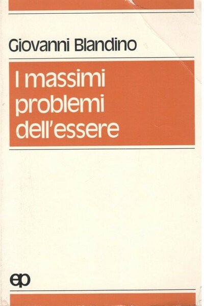 I massimi problemi dell'essere | Immagine principale