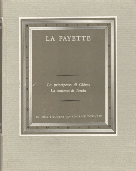 La principessa di Cleves, La contessa di Tenda. Collana: i … | Immagine principale