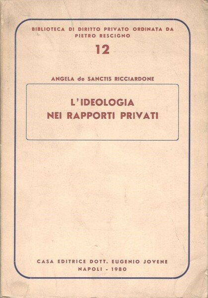 L'ideologia nei rapporti privati | Immagine principale