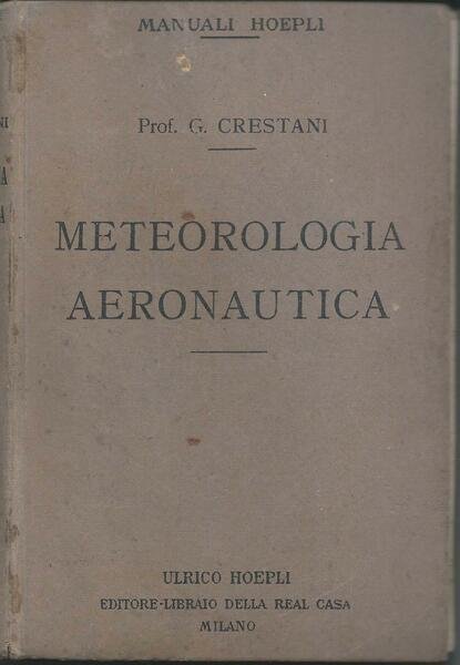 Meteorologia aeronautica - Manuali Hoepli