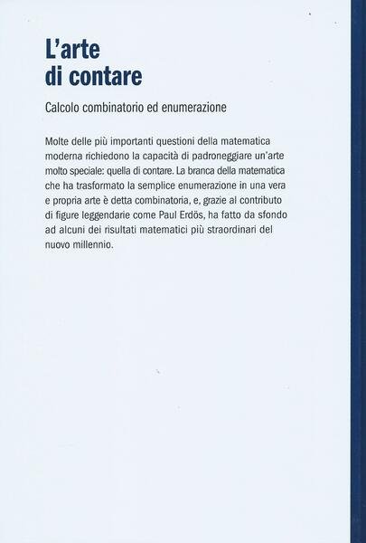 L'arte di contare - Calcolo combinatorio ed enumerazione - Mondo …