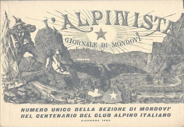 L'Alpinista. Giornale di Mondovì. Numero unico della sezione di Mondovì … | Immagine principale