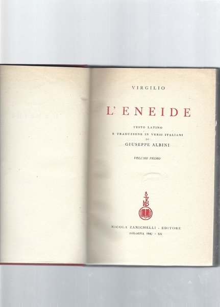 L'Eneide,  2  volumi
