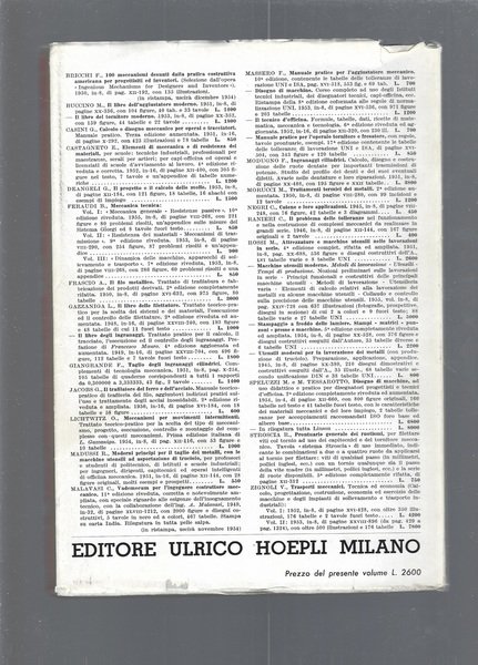 FORMAZIONE DEL TRUCIOLO METALLICO