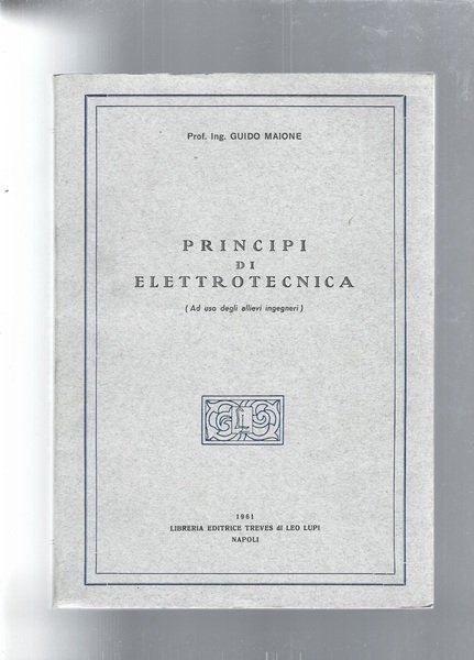 PRINCIPI DI ELETTROTECNICA