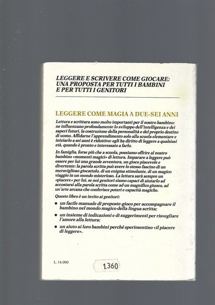 LEGGERE COME MAGIA A DUE-SEI ANNI | Immagine principale
