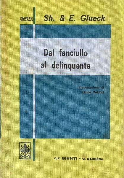 Dal fanciullo al delinquente