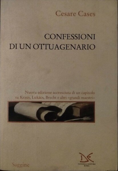 Confessioni di un ottuagenario