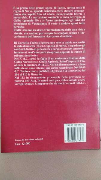LE STORIE. LIBRO 1 E 2