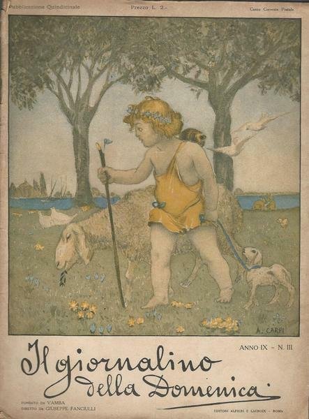 IL GIORNALINO DELLA DOMENICA ANNO IX N.III | Immagine principale