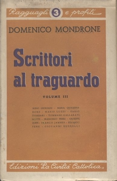 SCRITTORI AL TRAGUARDO - Volume III