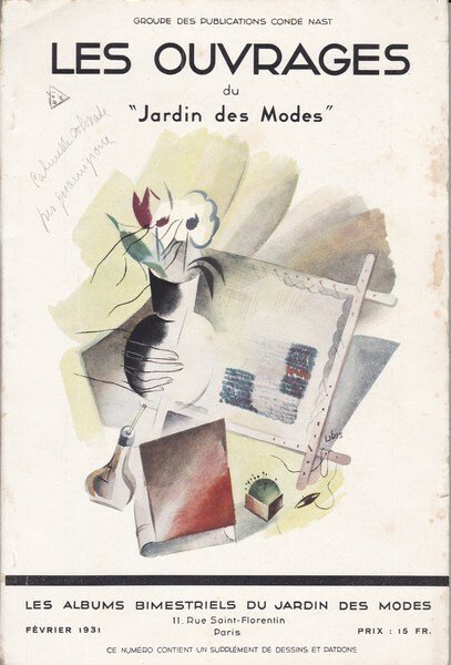 Les Ouvrages du `Jardin des Modes`. Febbraio 1931. | Immagine principale