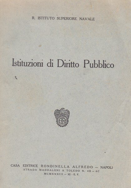 Istituzioni di Diritto Pubblico | Immagine principale