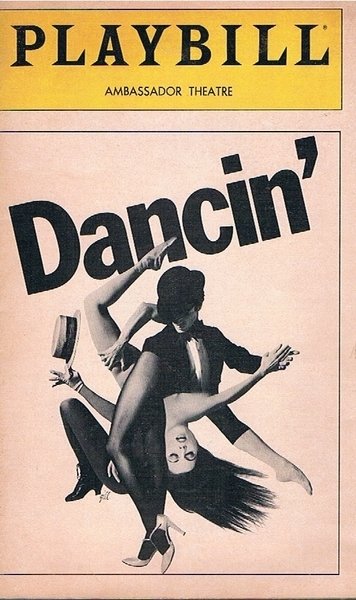 PLAYBILL AMBASSADOR THEATRE - Dancin'