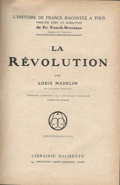 La révolution
