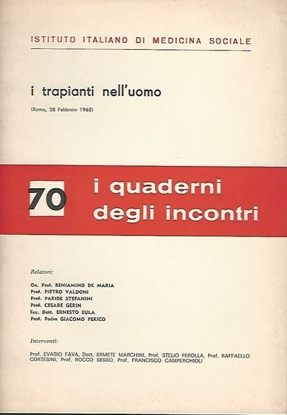 I TRAPIANTI NELL'UOMO | Immagine principale