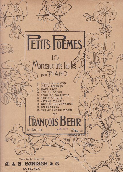 Petits Poemes | Immagine principale