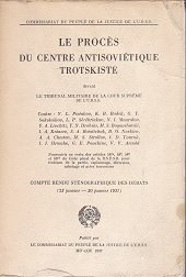 Le procès du Centre Antisoviétique Trotskiste | Immagine principale