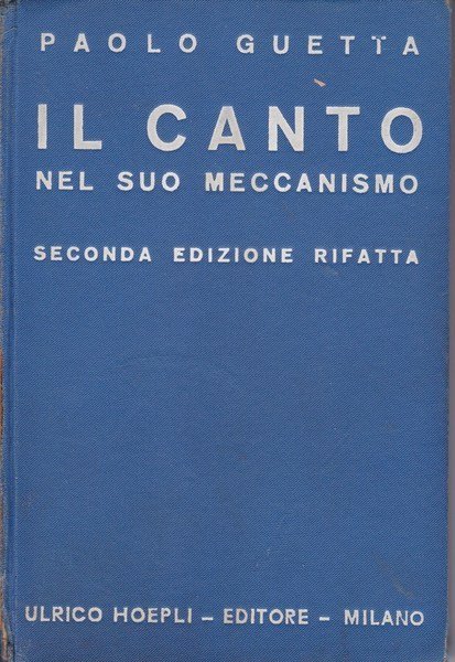 Il canto nel suo meccanismo | Immagine principale
