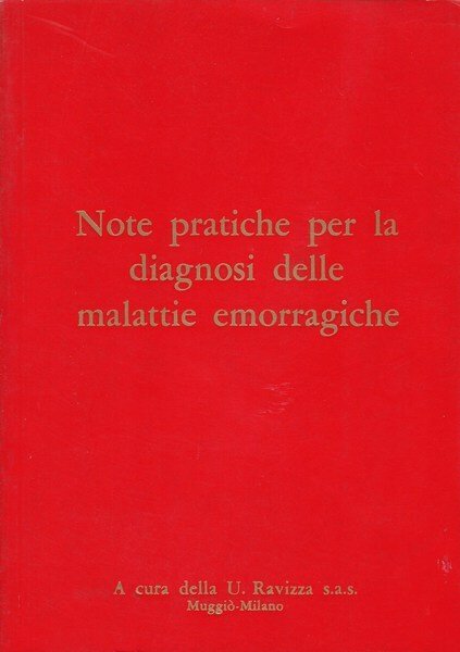 Note pratiche per la diagnosi delle malattie emorragiche