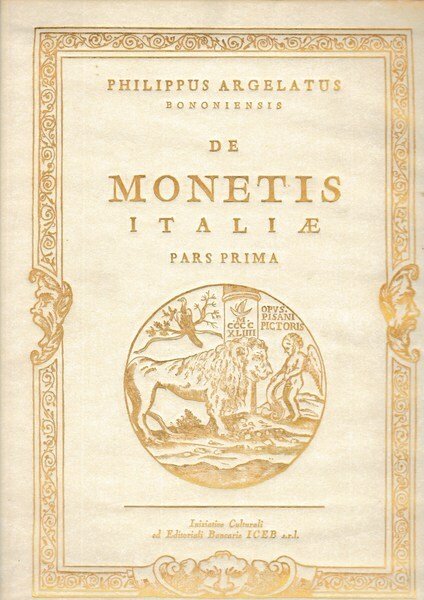 De monetis italiae. (6 volumi) | Immagine principale