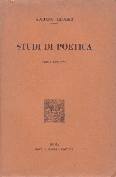 Studi di poetica