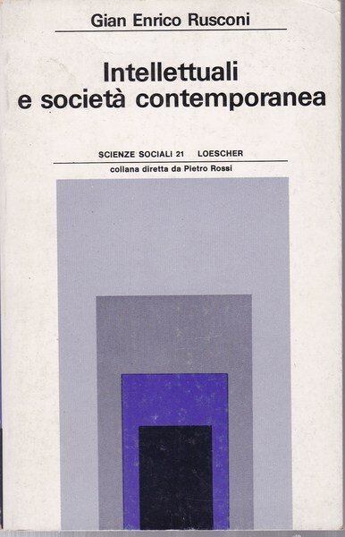 Intellettuali e società contemporanea