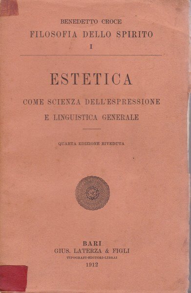Estetica come scienza dell'espressione e linguistica generale