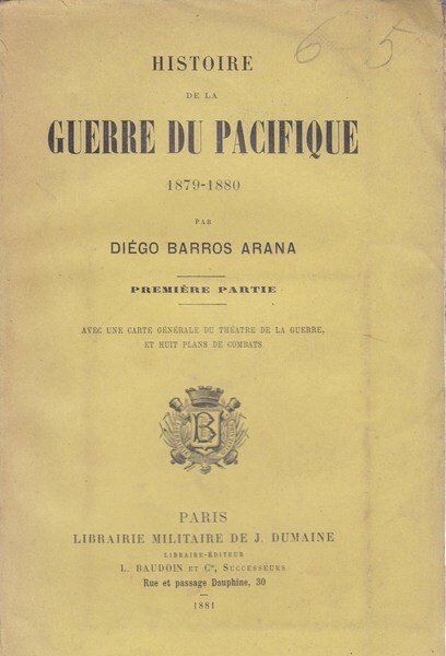 Histoire de la Guerre du Pacifique (1879-1880). Première partie. | Immagine principale