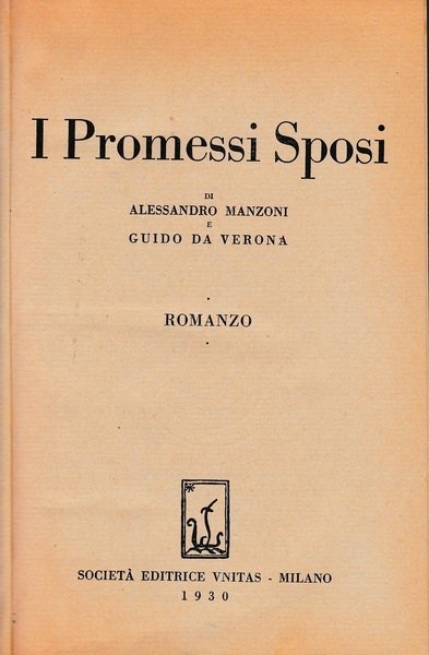 I promessi sposi