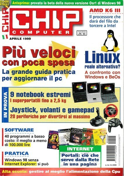 CHIP COMPUTER. Rivista Aprile 1999