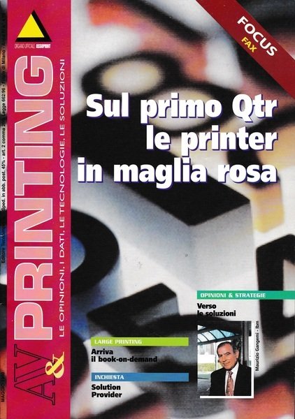 AV &amp; PRINTING: sul primo Qtr le printer in maglia … | Immagine principale