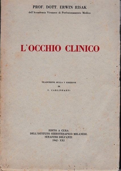 L'occhio clinico