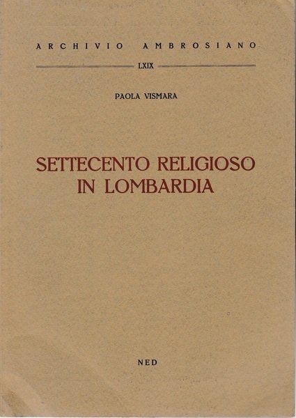 Settecento religioso in Lombardia