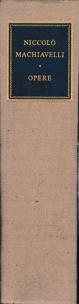 Niccolò Machiavelli. Opere. | Immagine principale