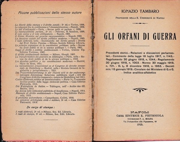 Gli orfani di guerra | Immagine principale