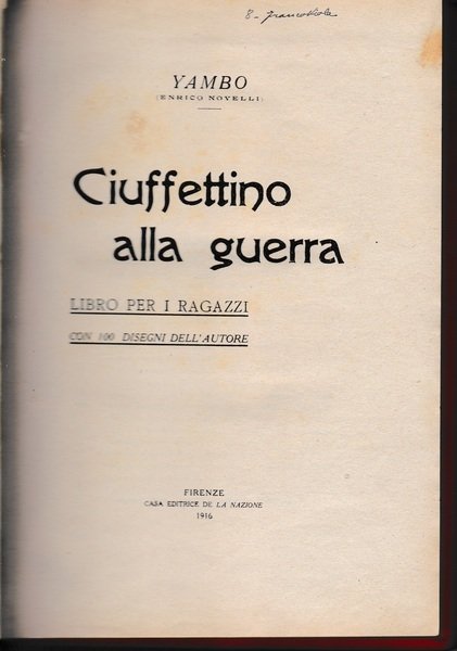 Ciuffettino alla guerra